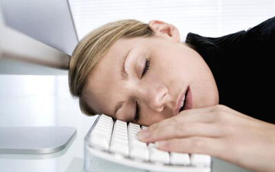 Find Virtual Assistant Needs Image in Outsource Workers - Stressed Out Virtual Assistant Sleeping on Keyboard